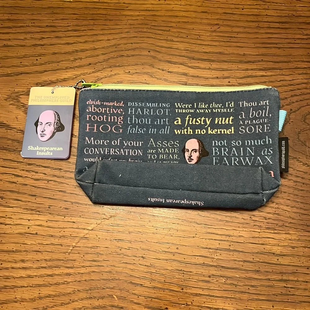 The Shakespearean‎ Insults bag, NWT
